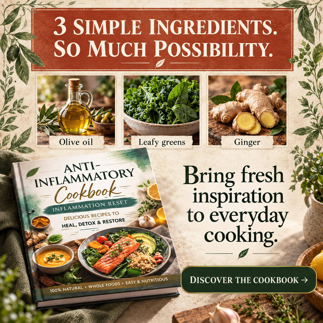 The Gluten Free Pantry Facebook ad: Simple Recipes. Better Everyday Meals