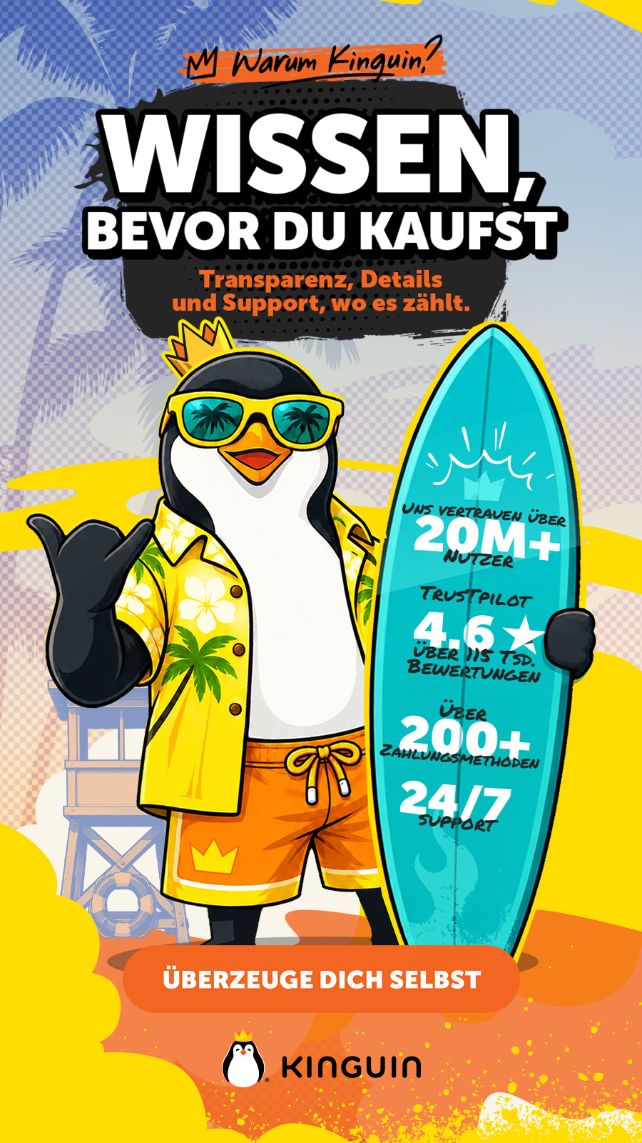 Kinguin Facebook ad
