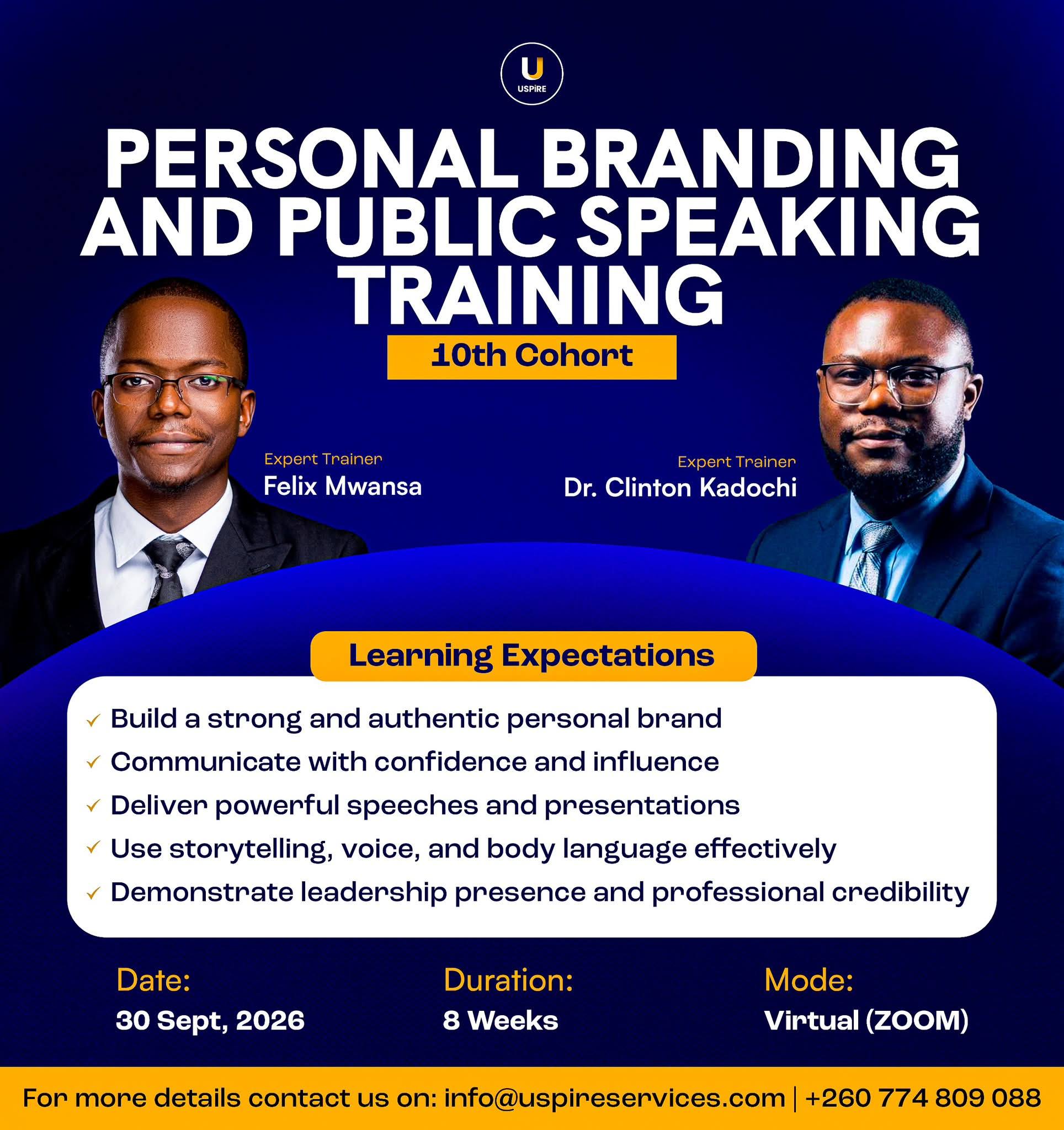 Felix Mwansa Facebook ad