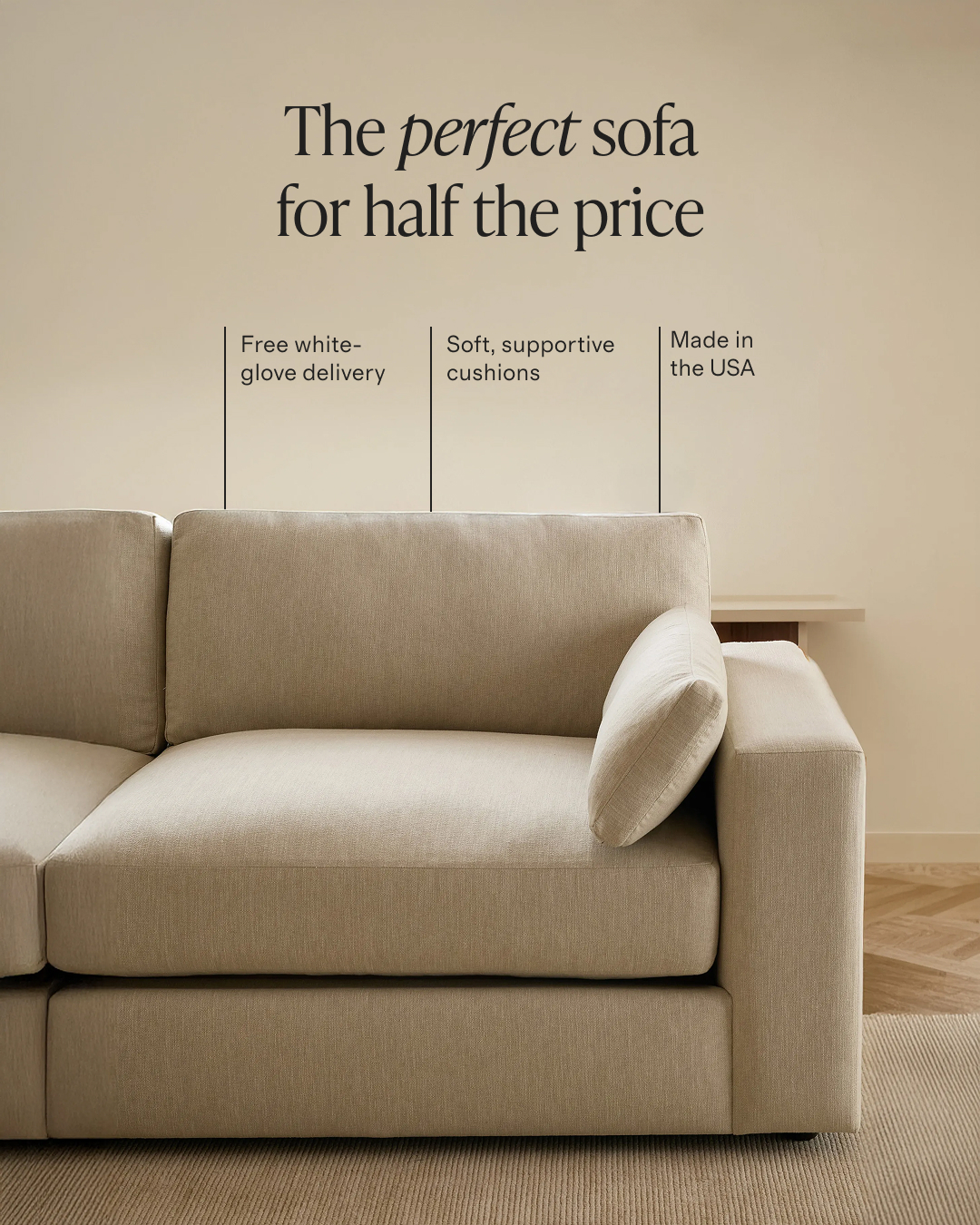 Quince Facebook ad