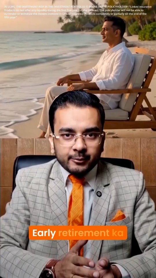 ICICI Prudential Life Insurance Facebook ad: Stop Dreaming About Early Retirement-Plan for it!
