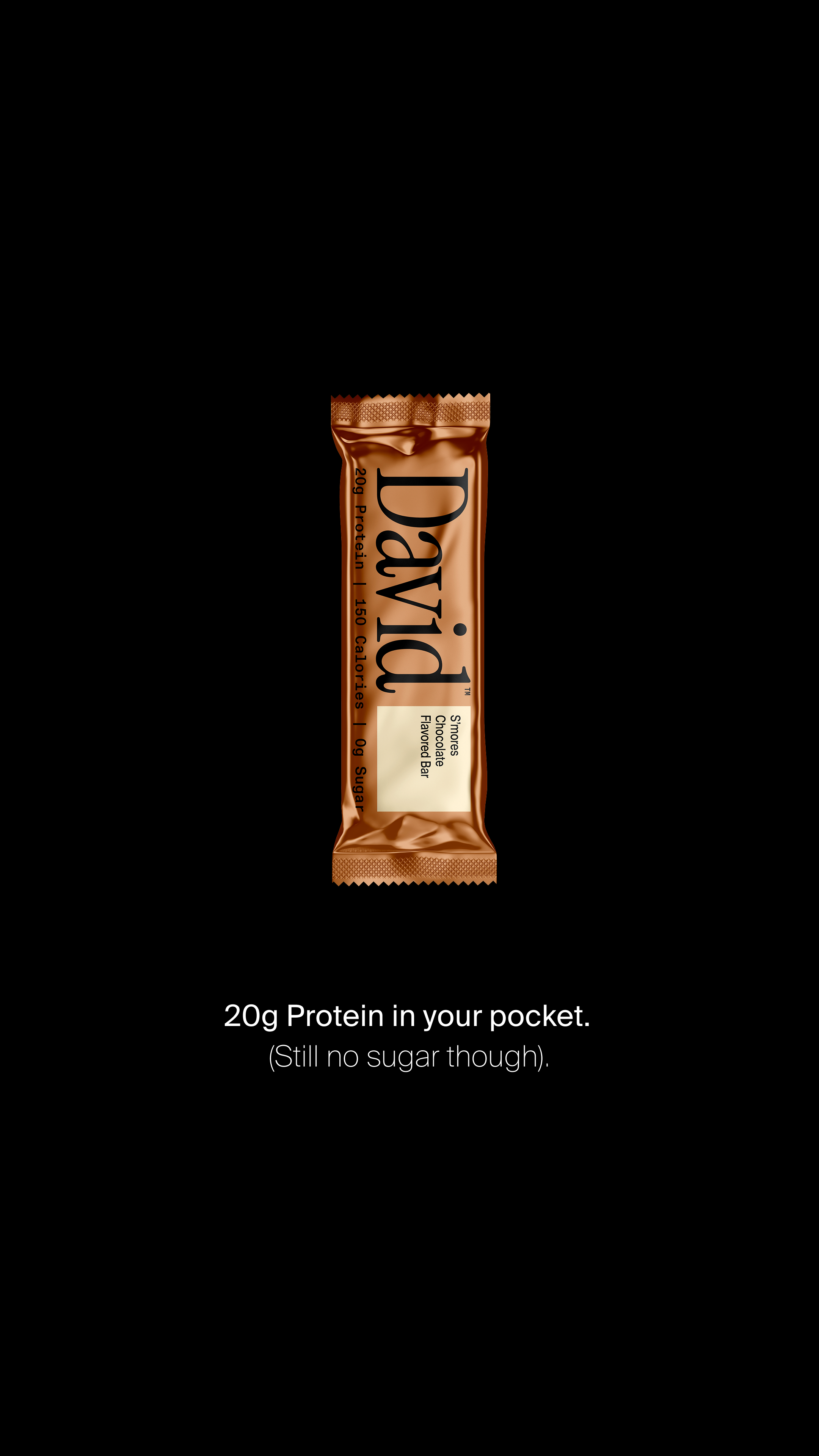 David Protein Facebook ad