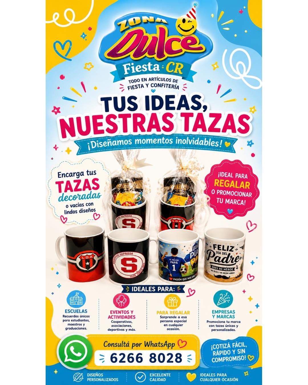 Zona Dulce Peréz Zeledón Facebook ad: ¡Convierte cualquier ocasión en un recuerdo inolvidable con…