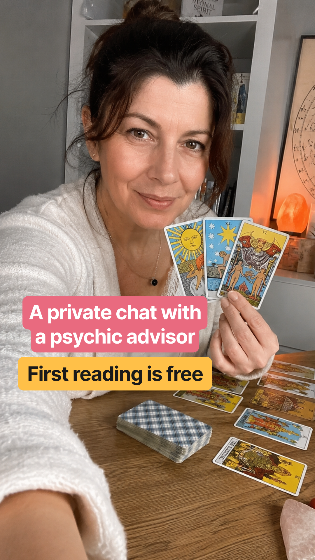 PsychicBook Facebook ad: Live Psychic Readings