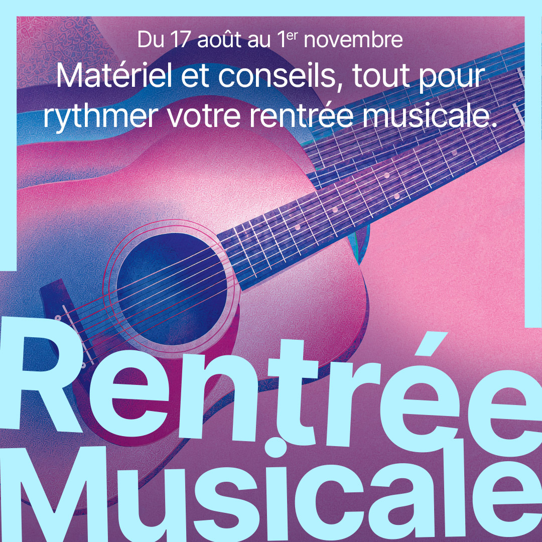 Cultura Facebook ad: Préparez votre rentrée artistique!