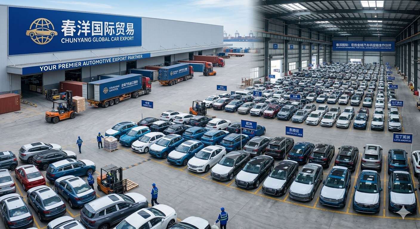 Chunyang Automobile Export Facebook ad: سيارات صينية جاهزة للتصدير إلى عُمان