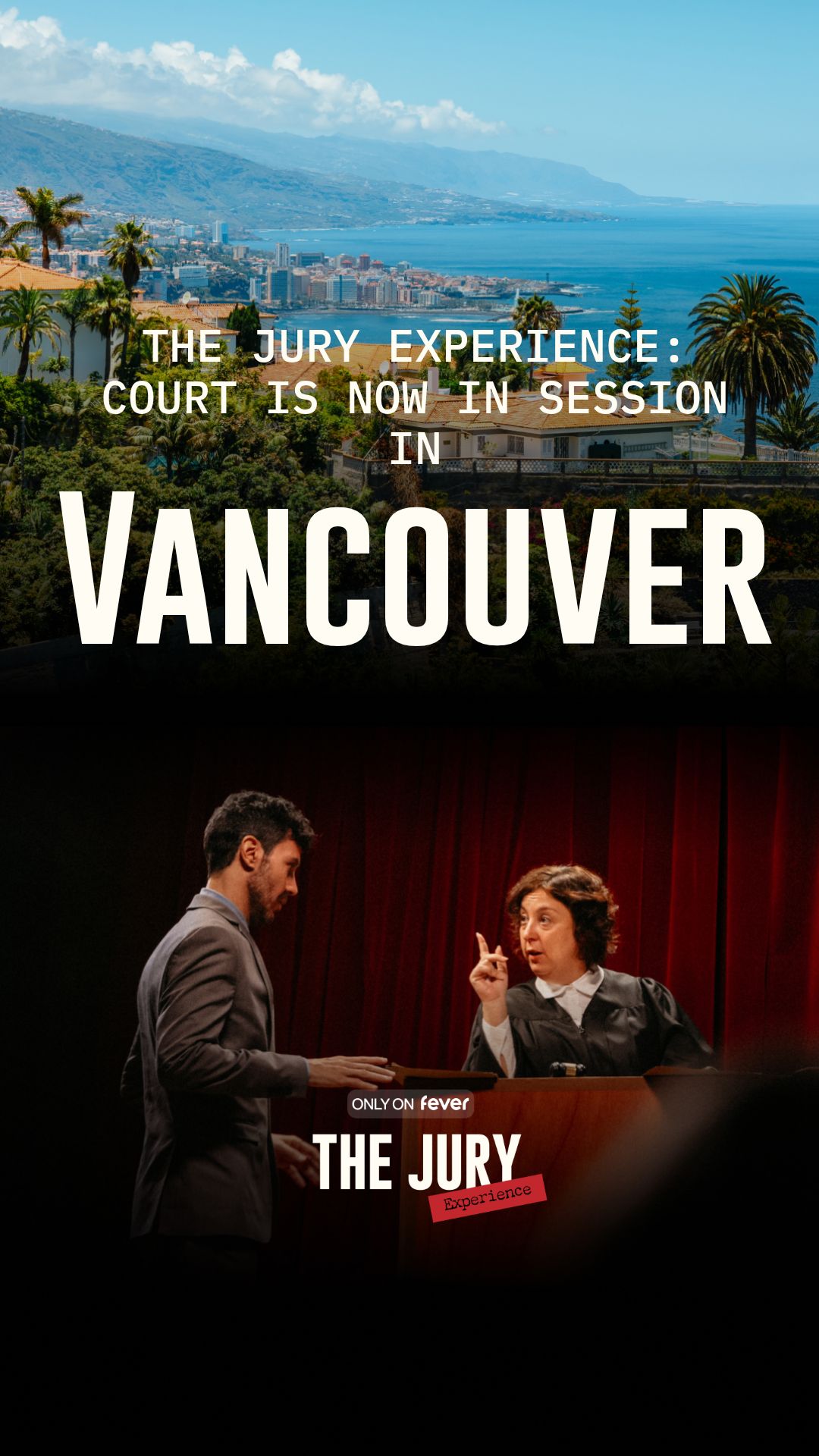 The Jury Experience Facebook ad