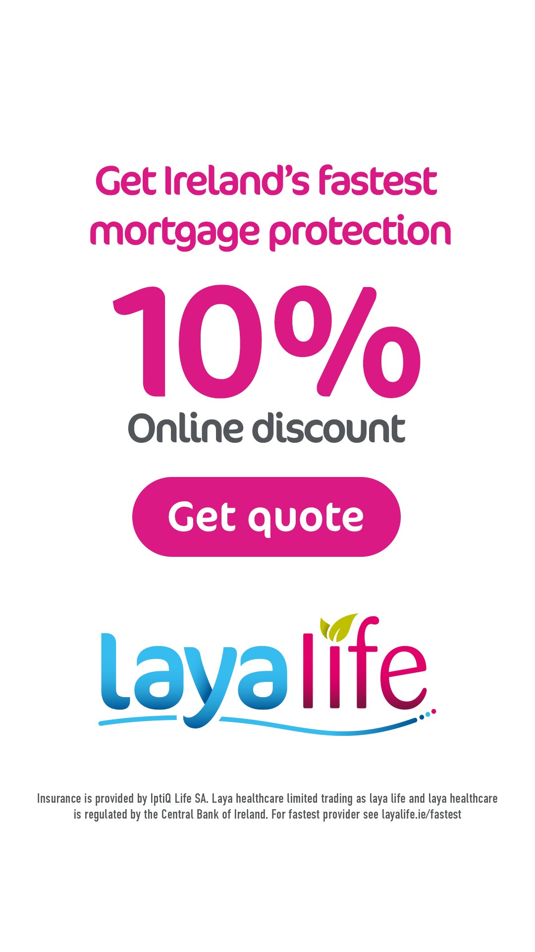 Laya Healthcare Facebook ad