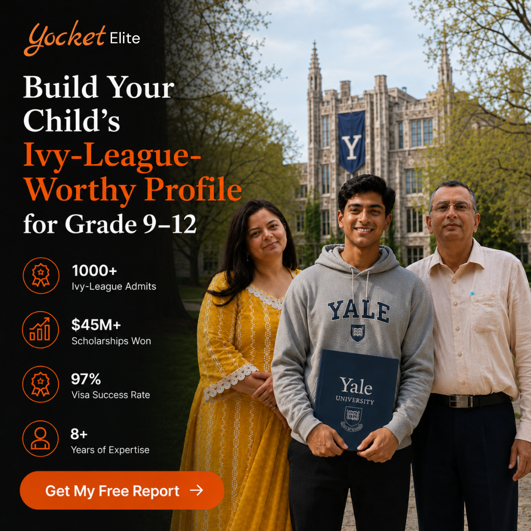 Yocket Facebook ad