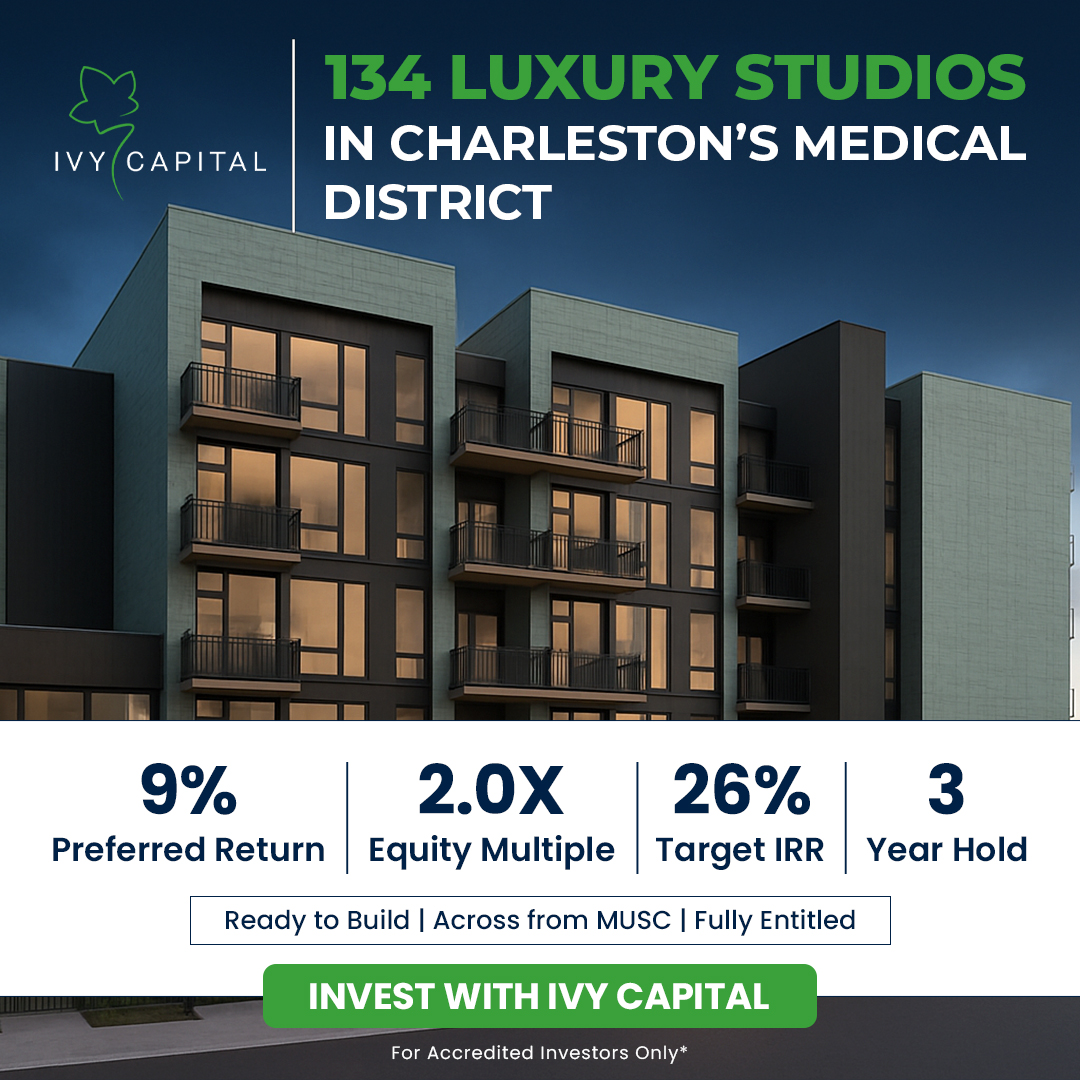 IVY Capital Facebook ad: Invest in Charleston’s Medical District Growth