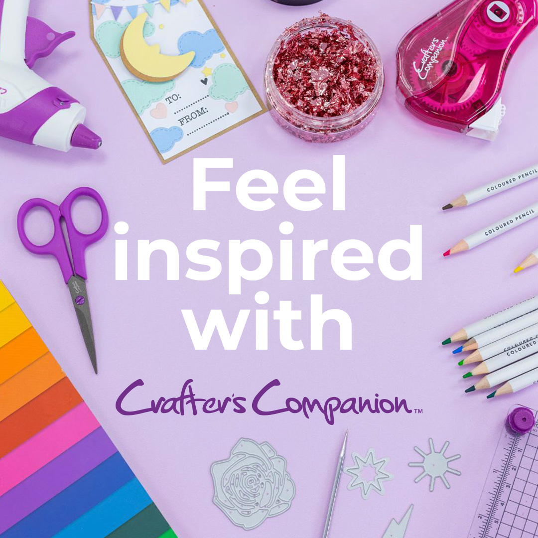 Crafter's Companion Facebook ad: Feel Inspired! Shop New Arrivals