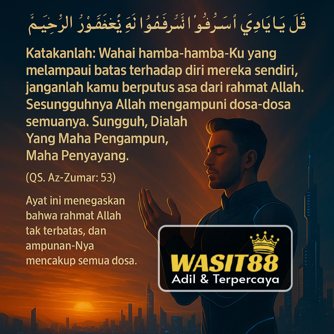 Cahaya Doa dan Bakti Facebook ad: Rahmat Allah selalu lebih luas dari dosa-dosa kita.