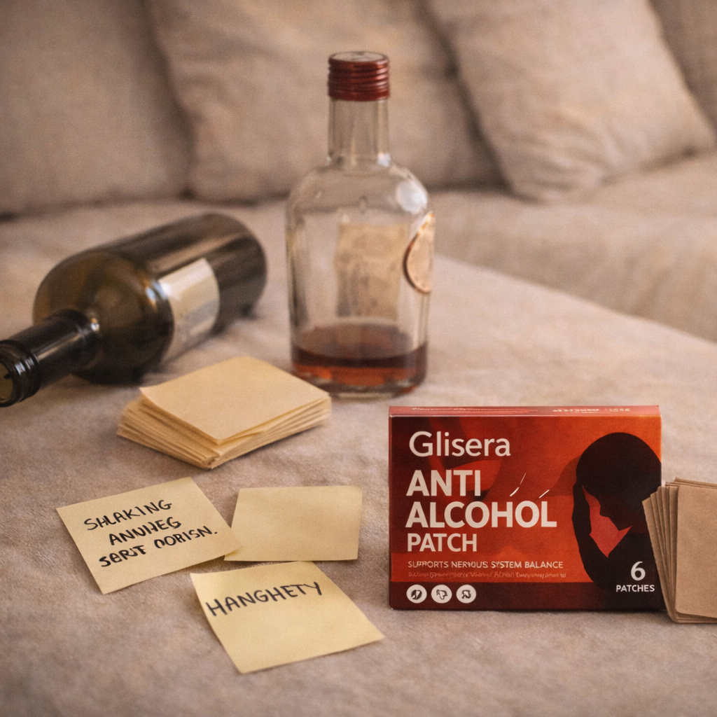 Balanced Health Living Blog Facebook ad: Quiet the nightly urge to drink