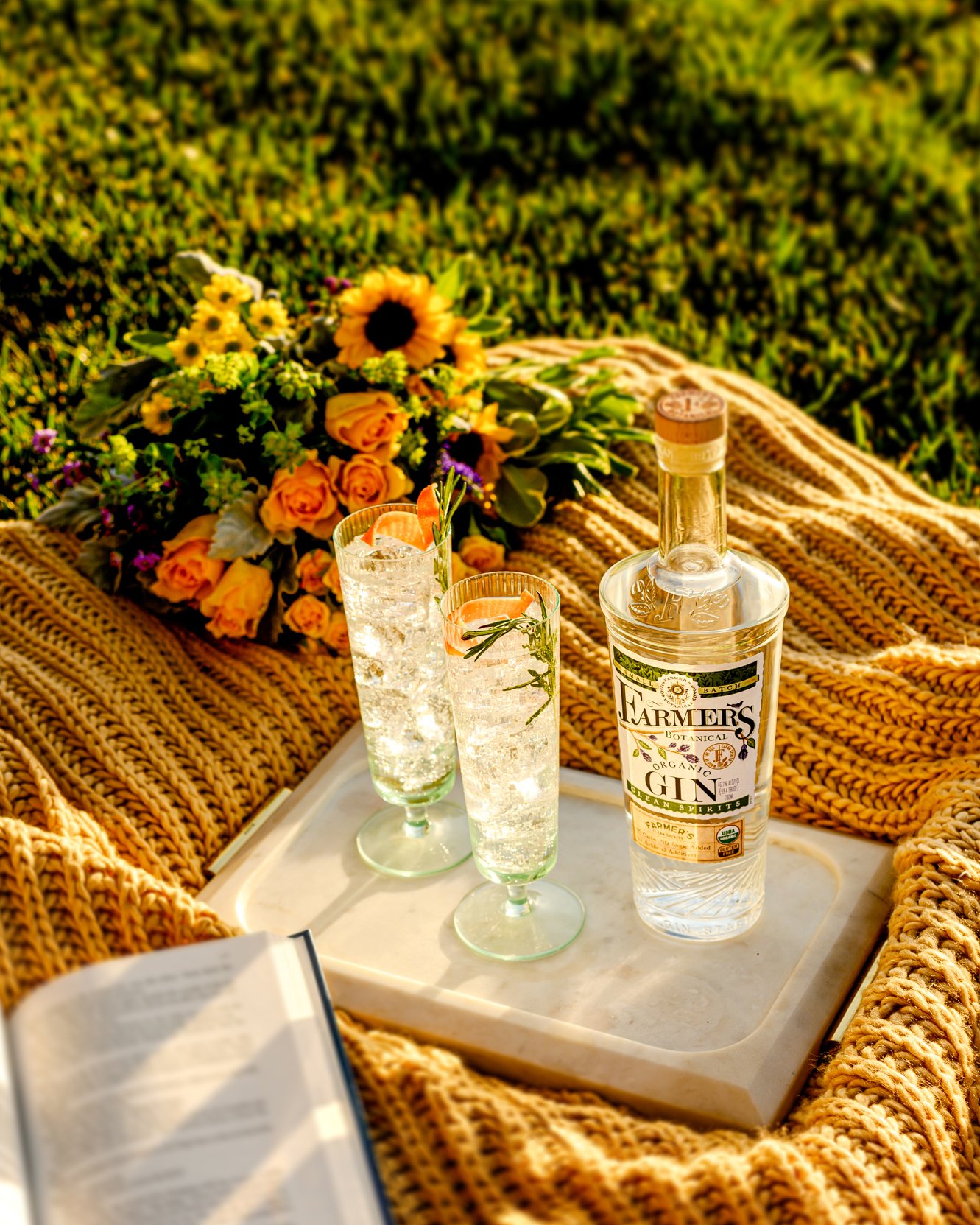 Farmer’s Gin Facebook ad from Sep 30, 2025