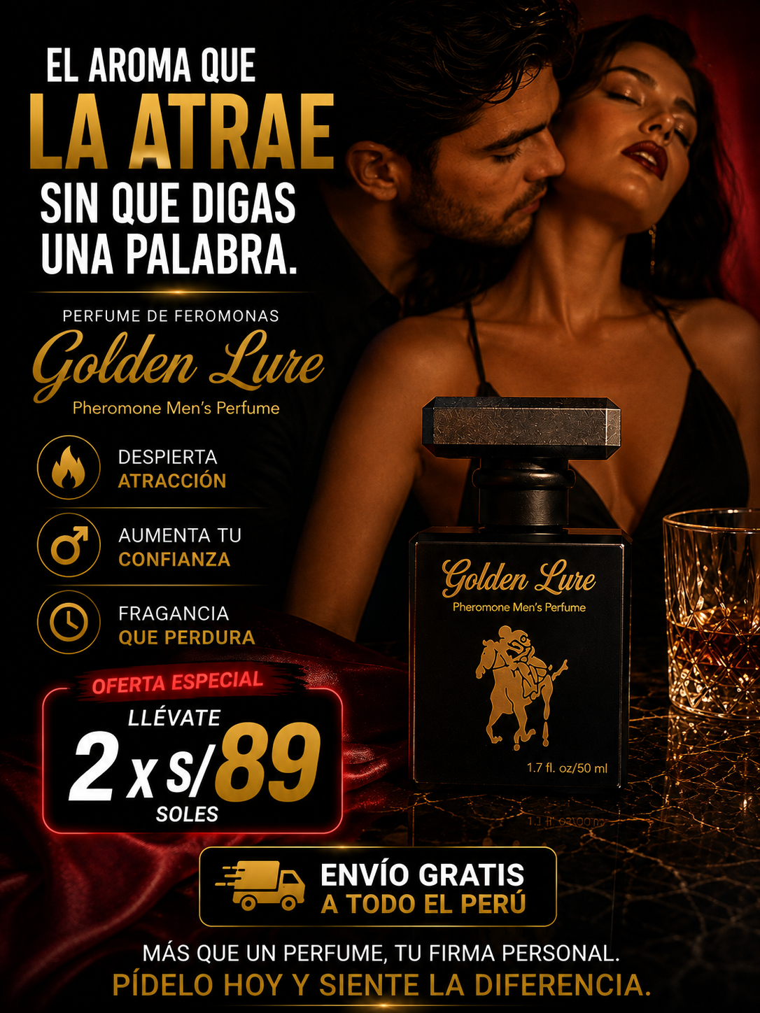 Ravenza Co. Facebook ad: ¡Despierta el Deseo!