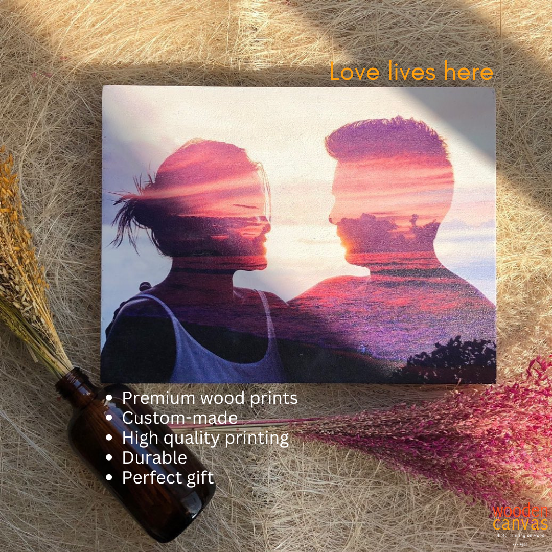 Wooden Canvas Facebook ad: Love isn’t always loud. Sometimes it’s the quiet moments…