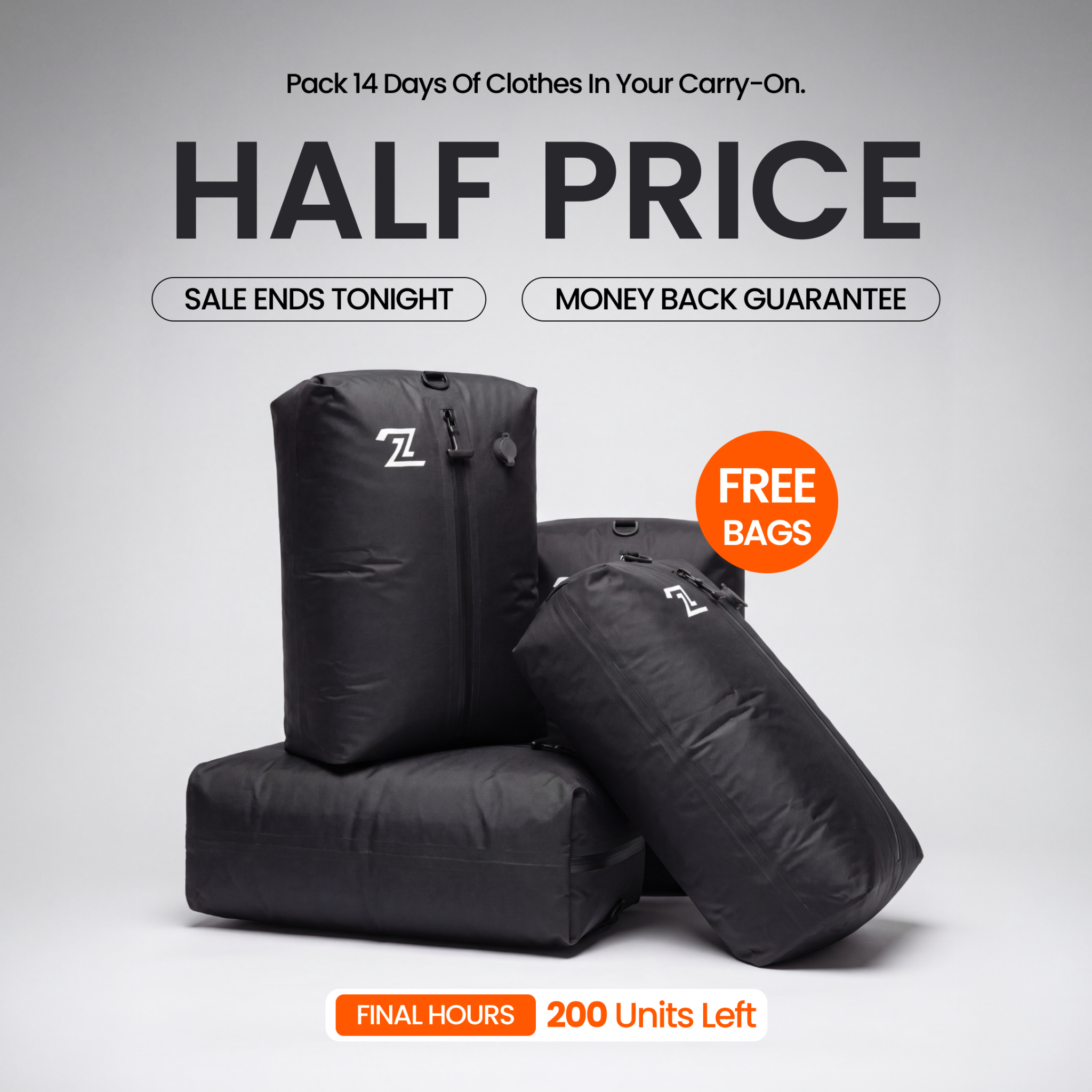 2packbag Facebook ad