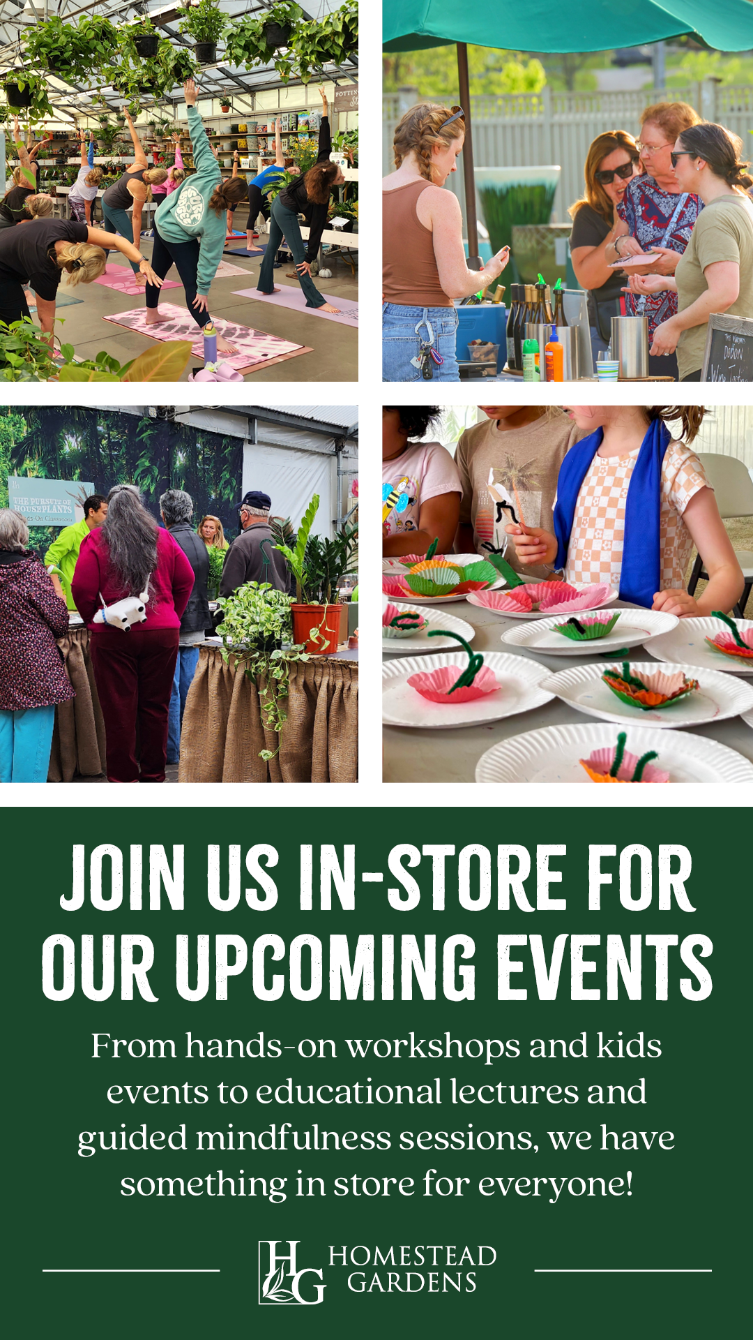 Homestead Gardens Facebook ad from Jan 6, 2026