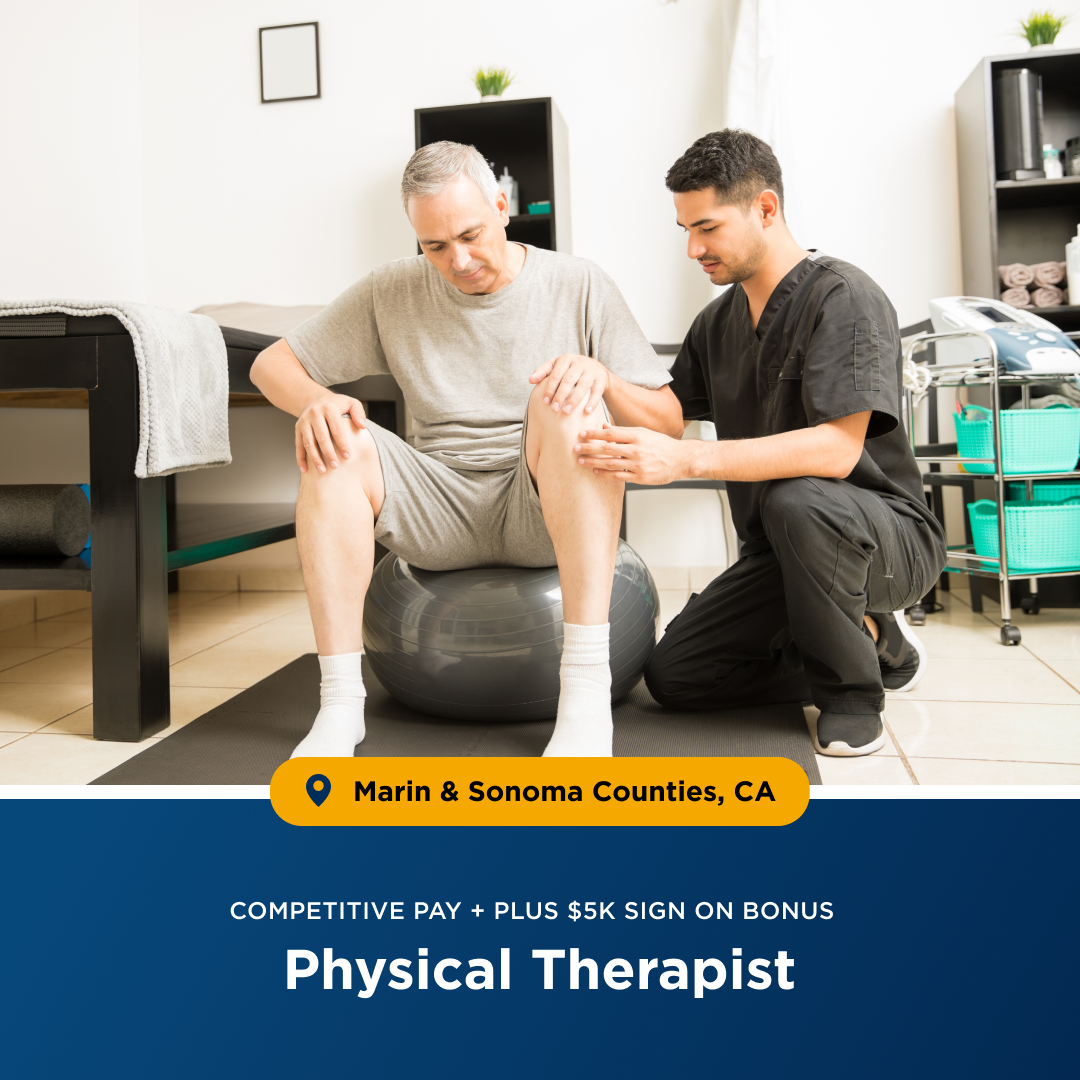 By the Bay Health Careers Facebook ad: Hiring Physical Therapists