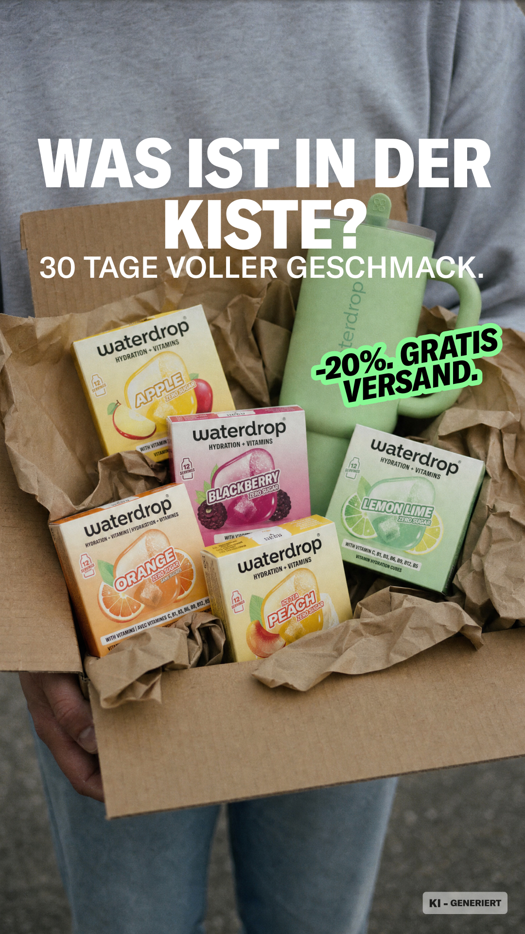 waterdrop Facebook ad