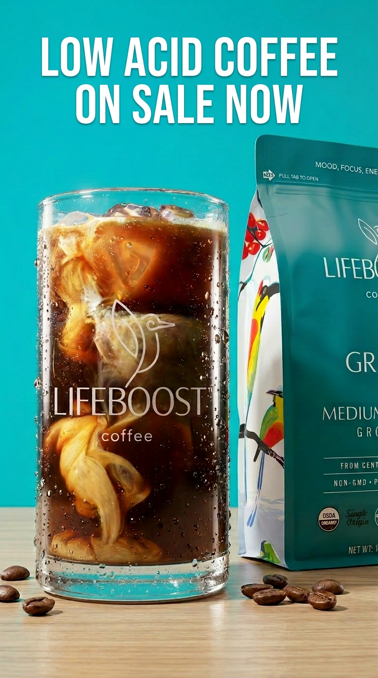Lifeboost Coffee Facebook ad