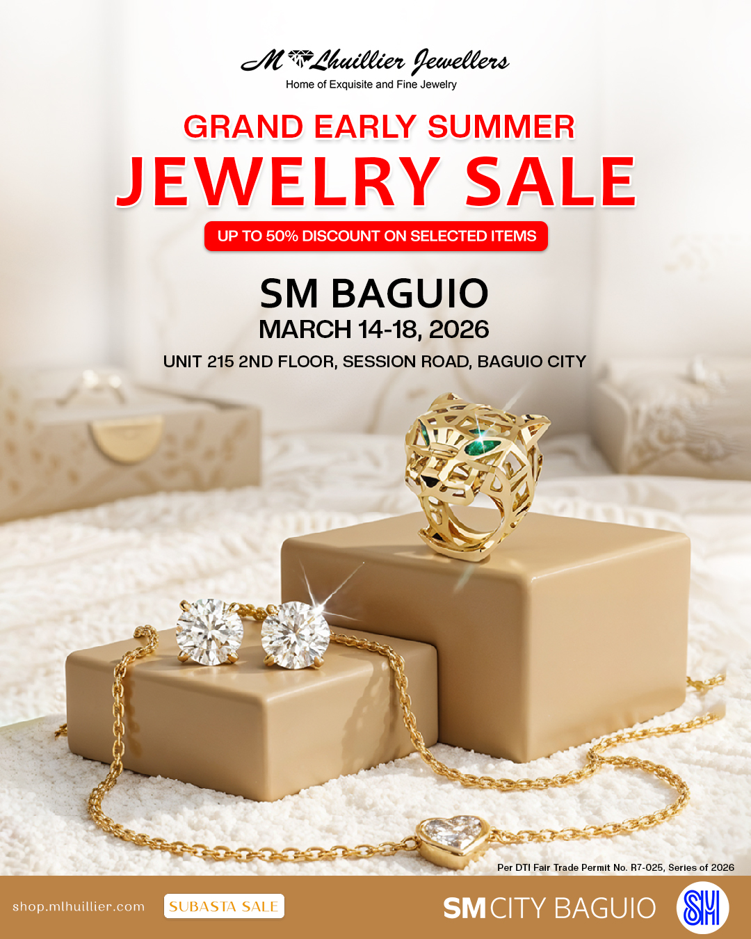 M Lhuillier Jewellers Facebook ad