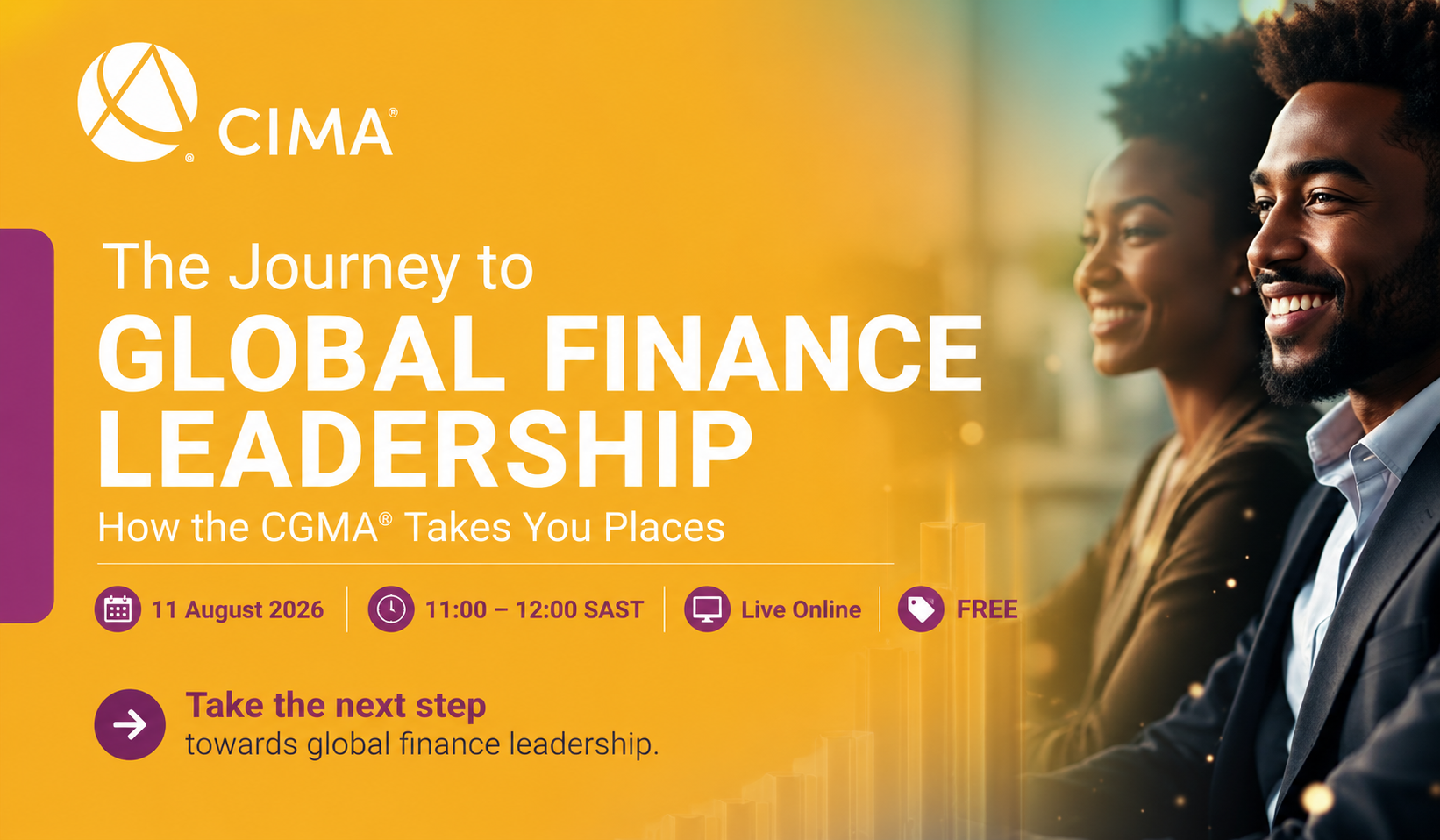 CIMA Africa Facebook ad: Ready to advance your finance career
