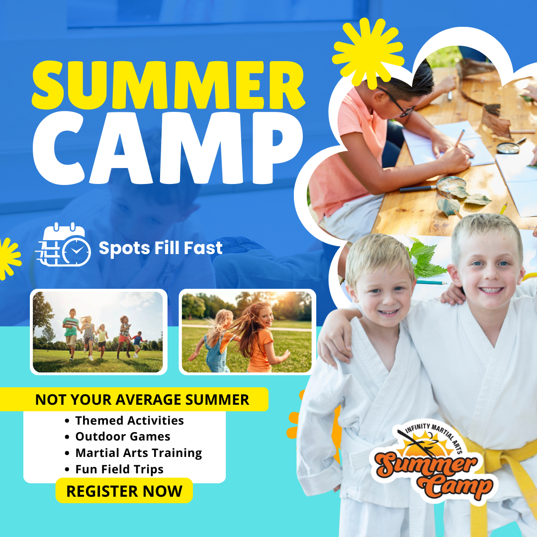 Summer Camp - Infinity Martial Arts Facebook ad: Pre-Registration Special