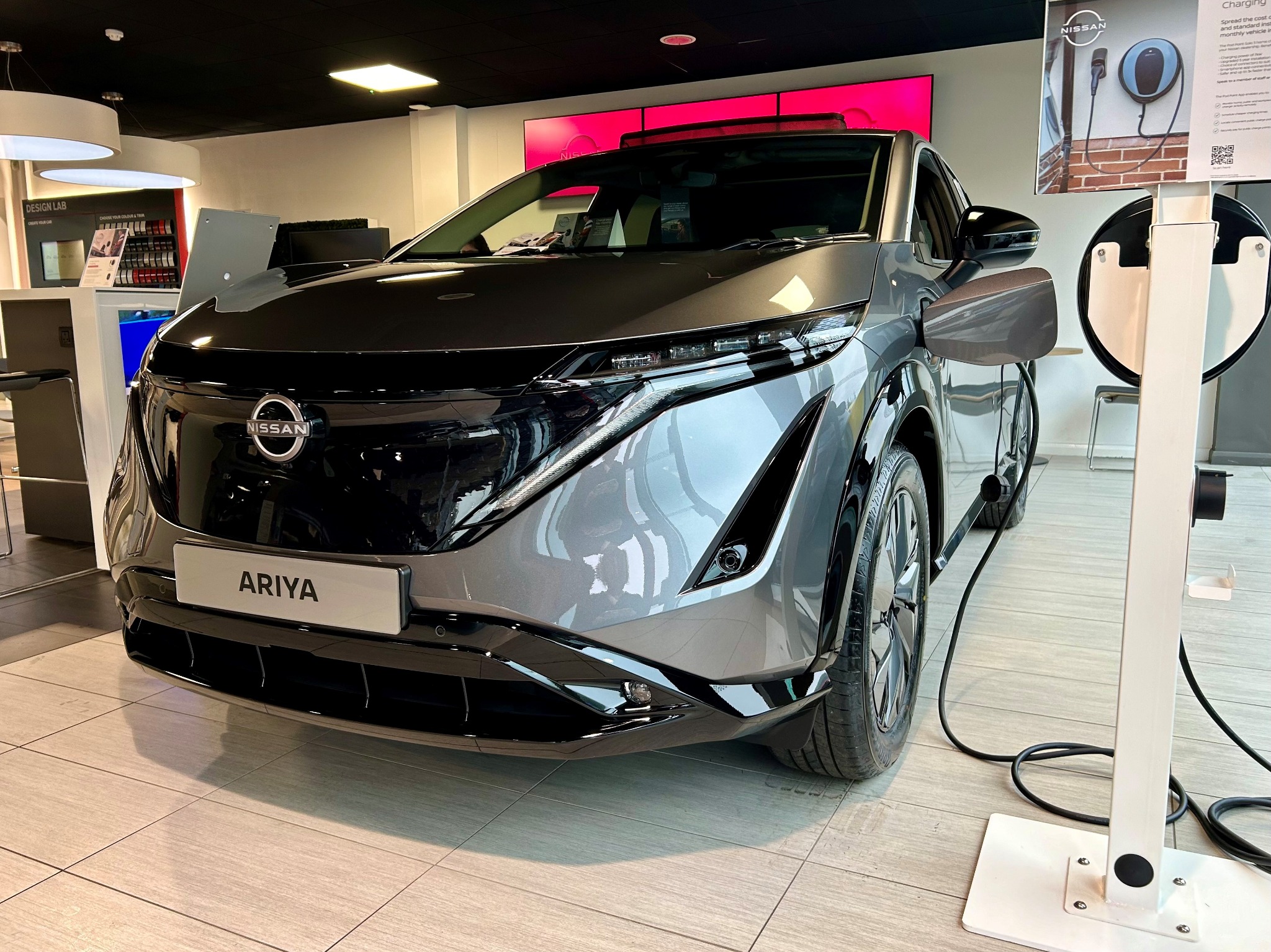 Griffin Mill Garages Facebook ad: Nissan ARIYA