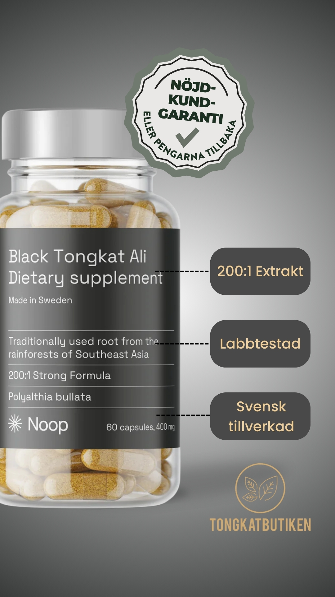Tongkatbutiken Facebook ad