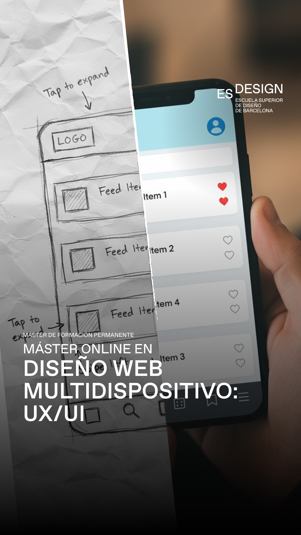 ESDESIGN Escuela Superior de Diseño de Barcelona Facebook ad from Jun 23, 2026
