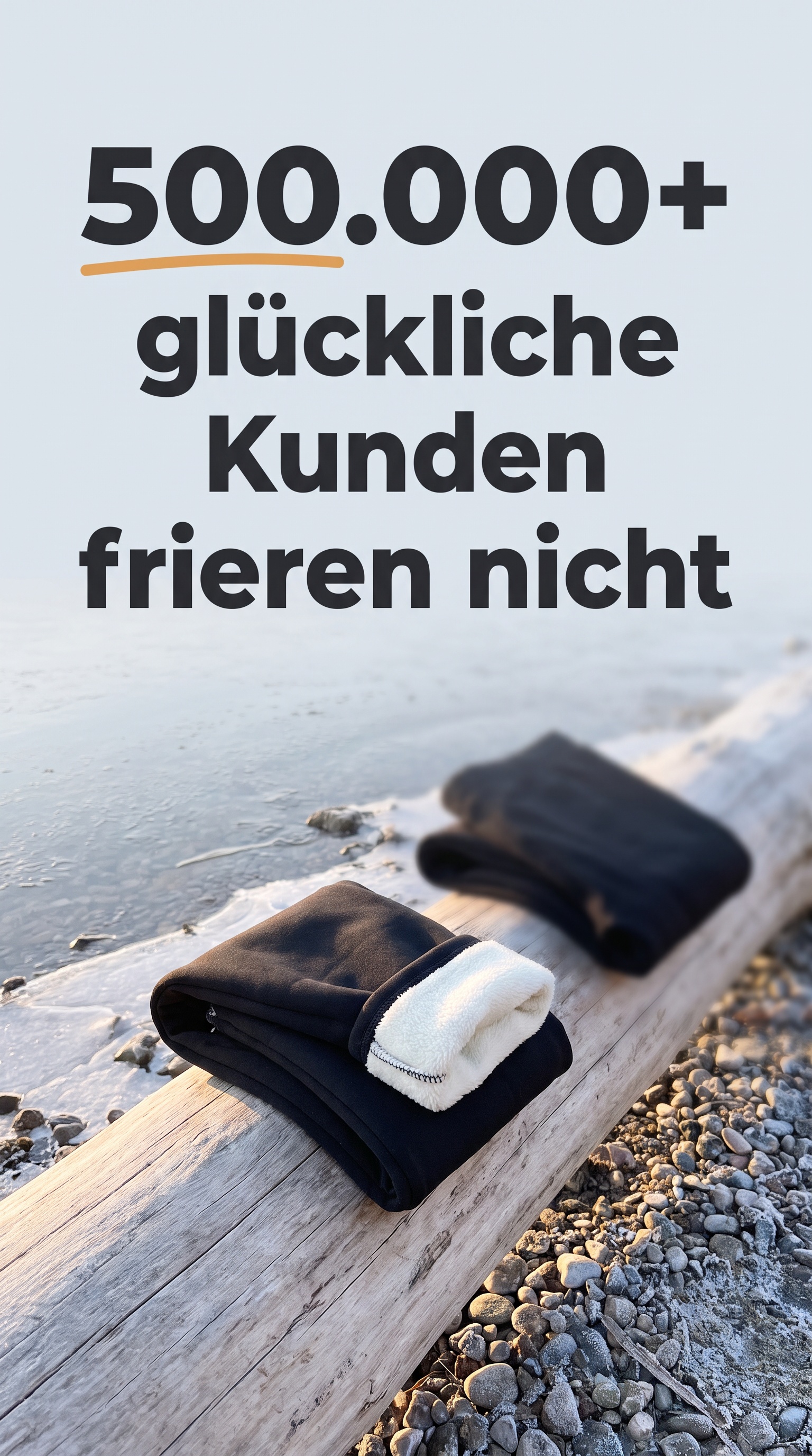 Freiluftkind Facebook ad: Sieht aus wie eine Leggings, wärmt wie eine Winterhose