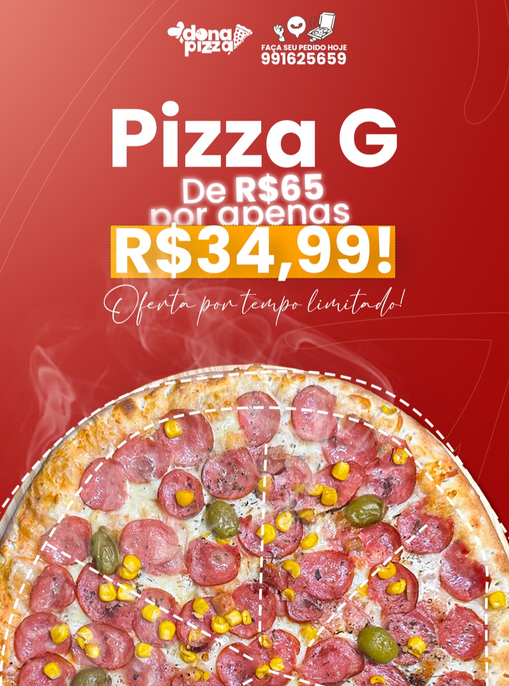 Dona Pizza Facebook ad: Dona Pizza - Balsas, MA | Brendi