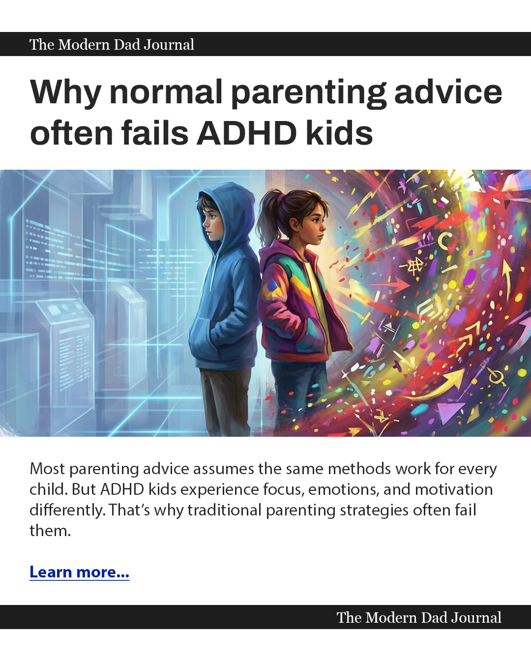 Parenting Leader Facebook ad