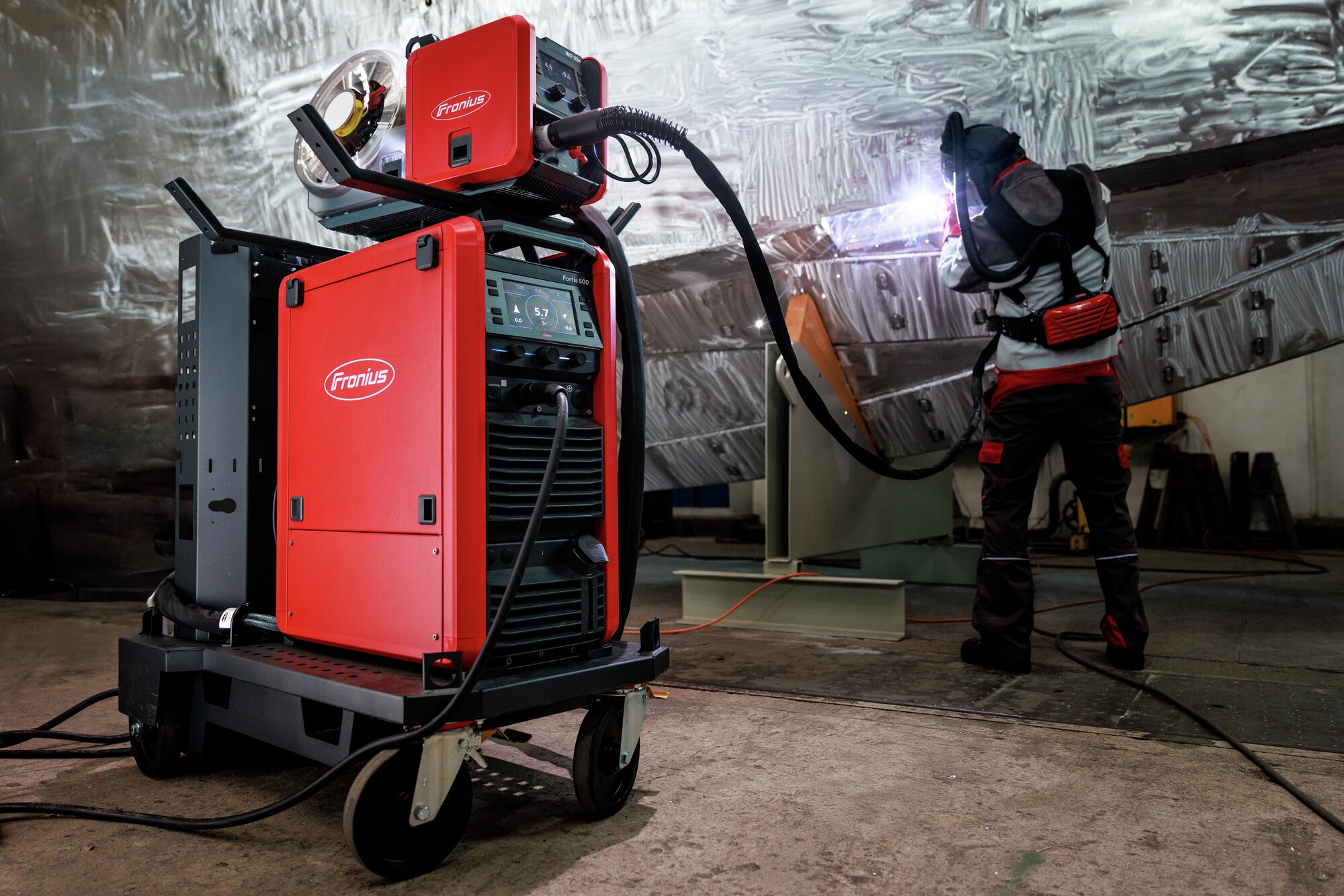 Fronius Welding Facebook ad: Fronius Fortis - The next-gen manual MIG/MAG welding machine