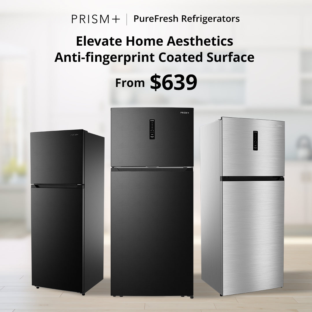 PRISM+ Facebook ad: Get the PRISM+ PureFresh Refrigerators from only $599!