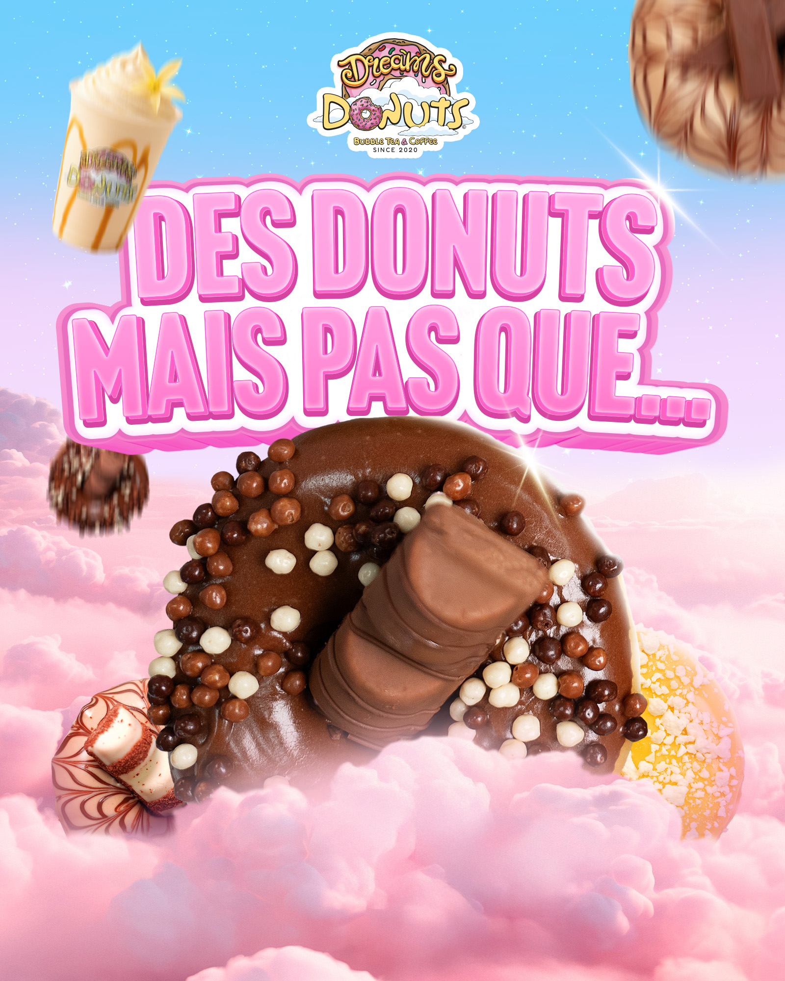 Dreams Donuts Facebook ad
