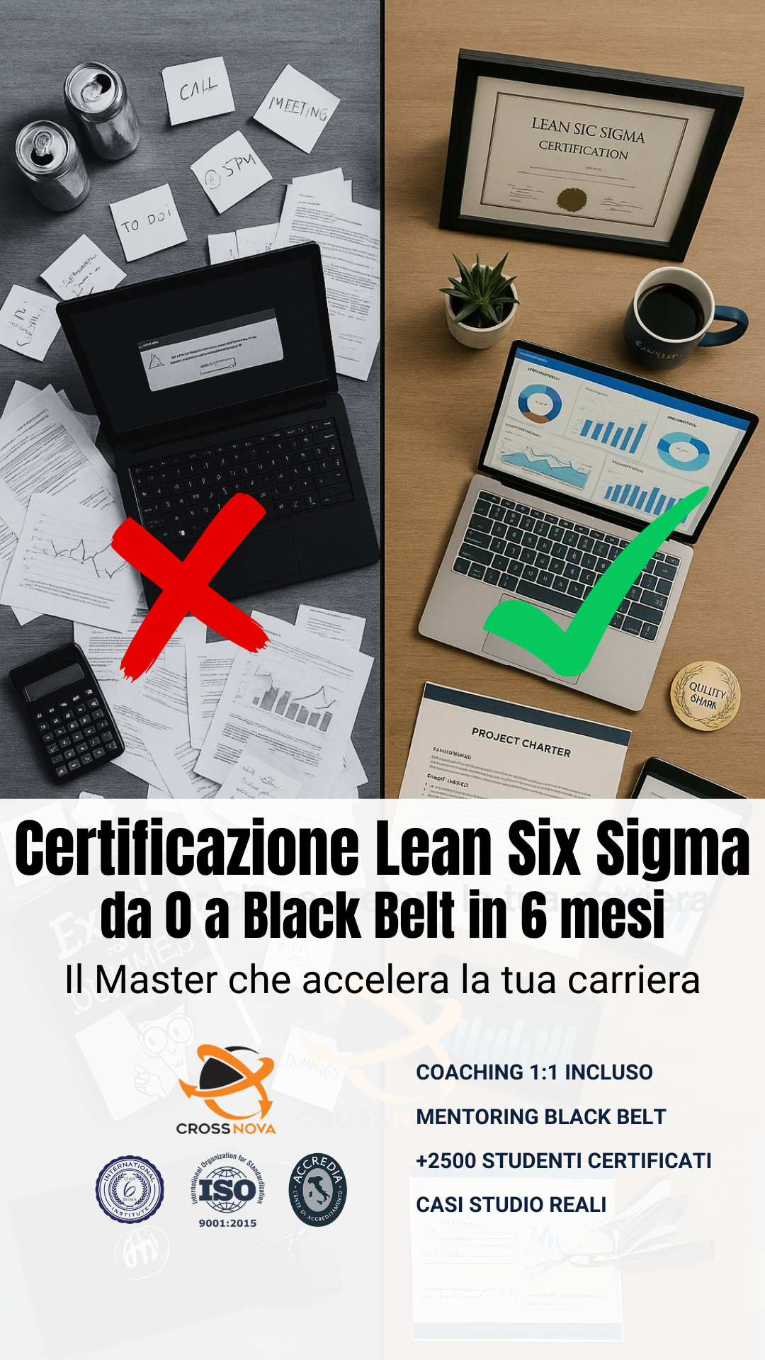 Crossnova Academy Facebook ad: OFFERTA IMPERDIBILE - Master LSS