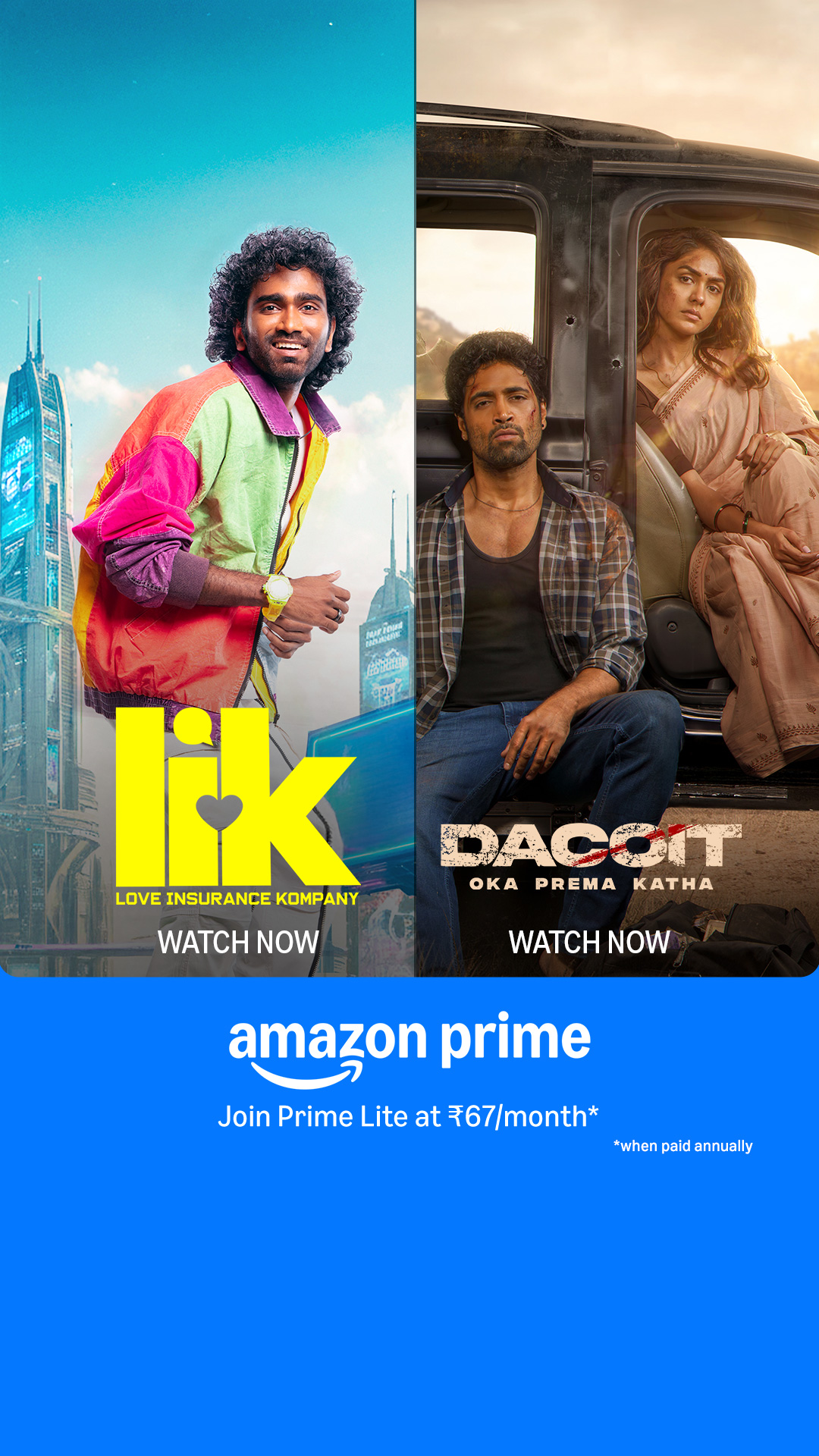 Prime Video Facebook ad