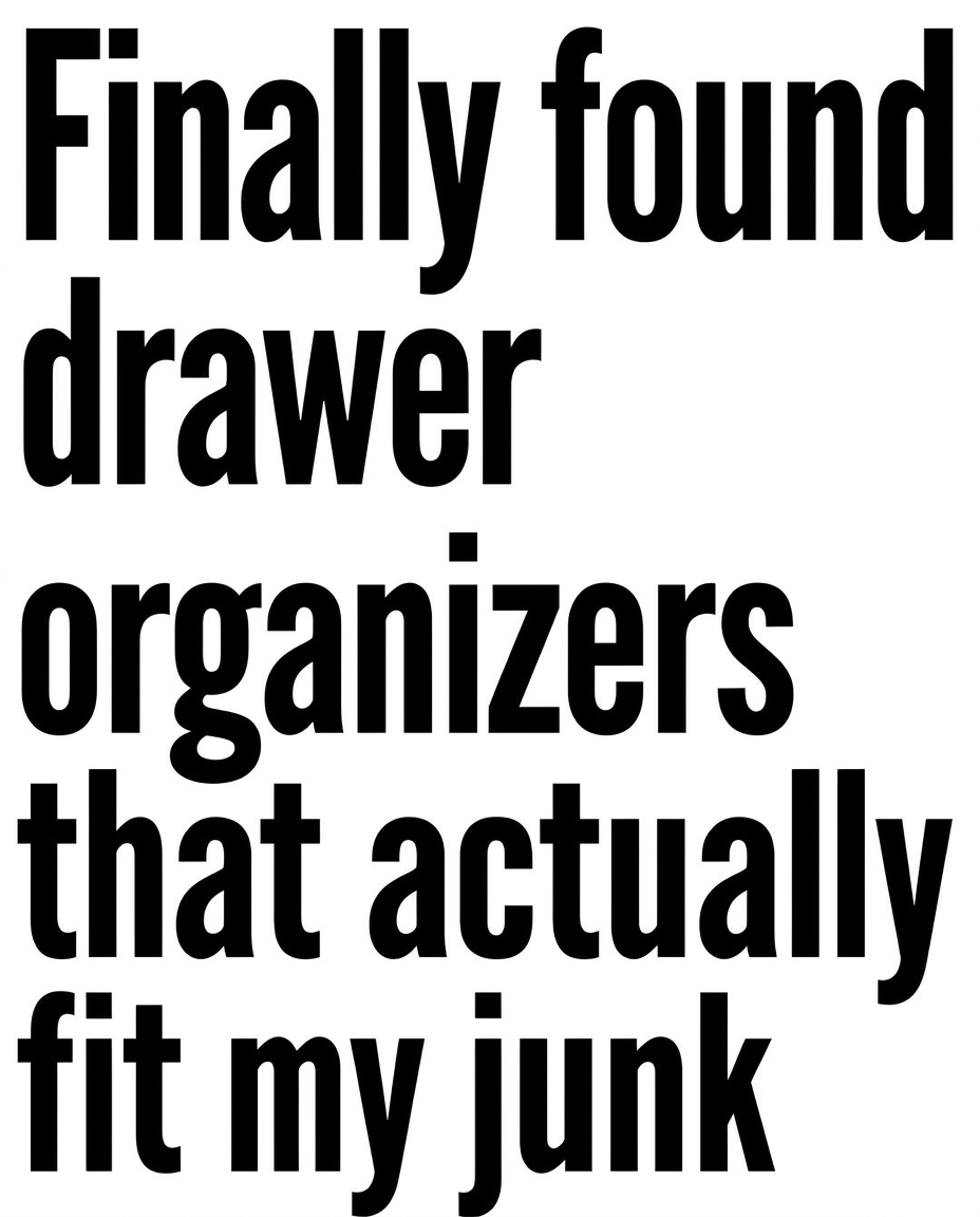 Josh Recommends Facebook ad: Finally Found Drawer Organizers