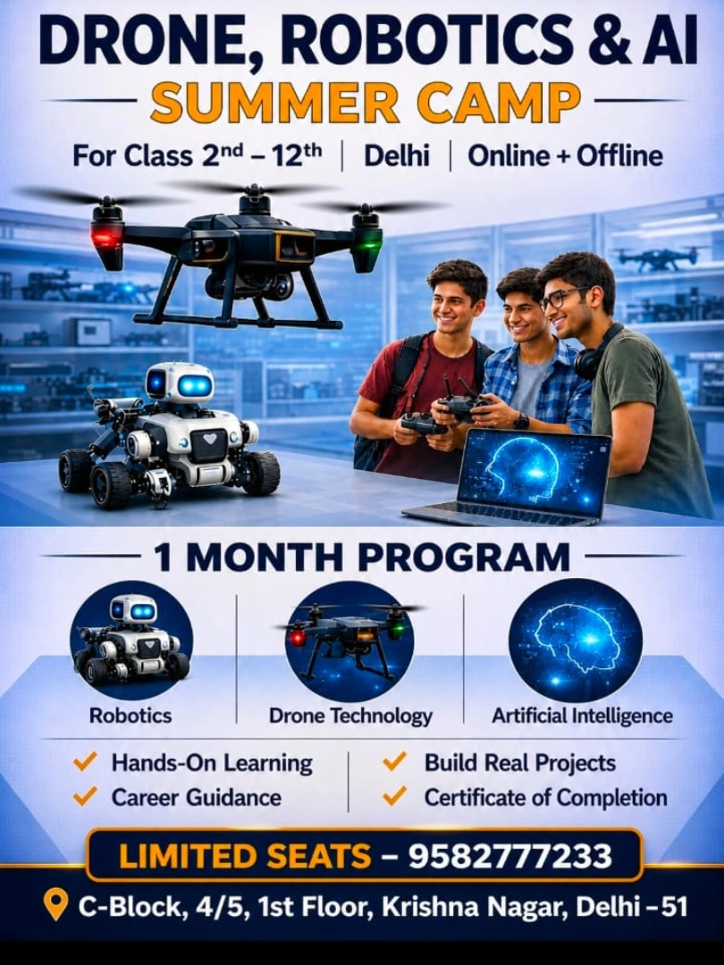 Skill Robostem Drone Academy Facebook ad