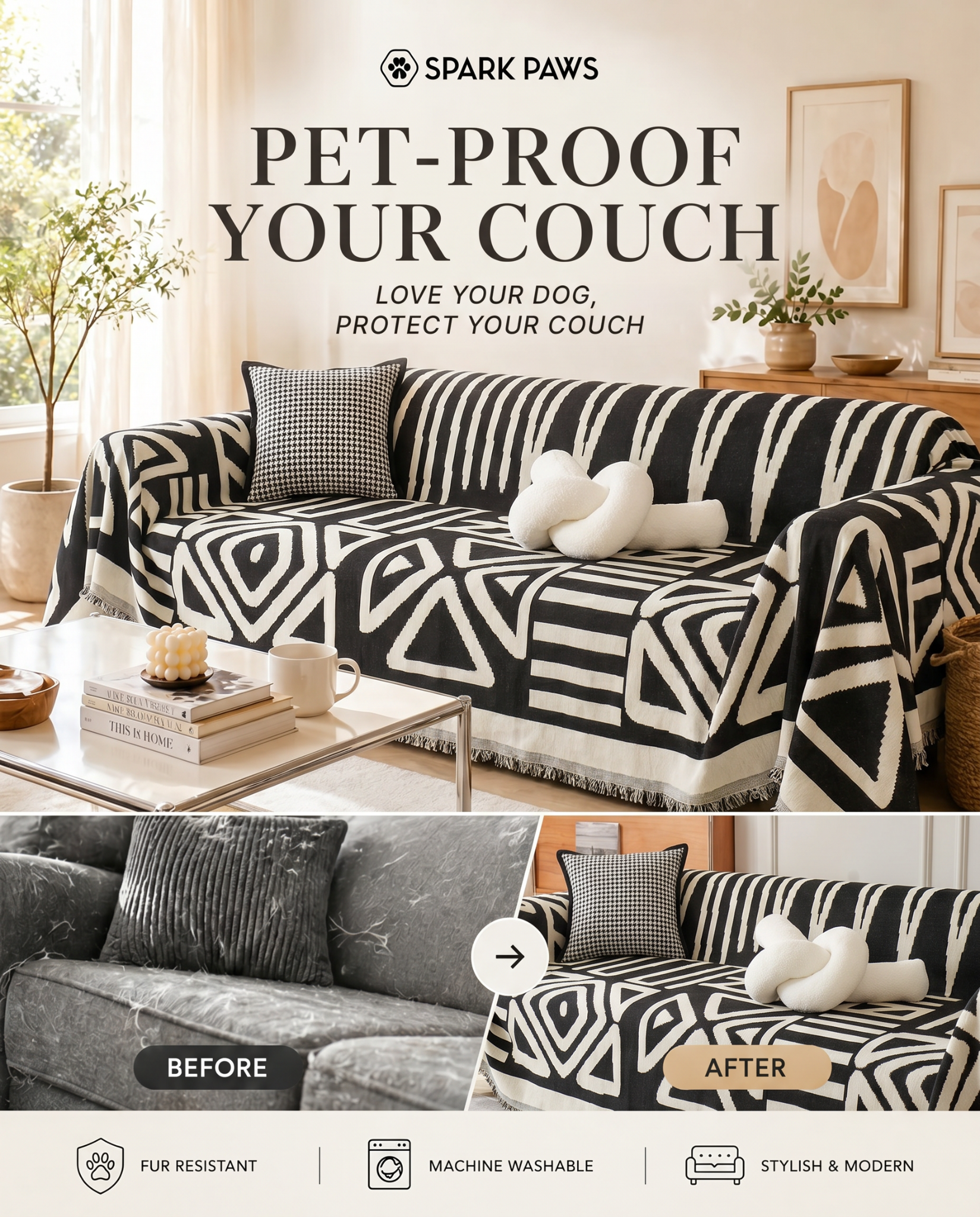 Spark Paws Facebook ad
