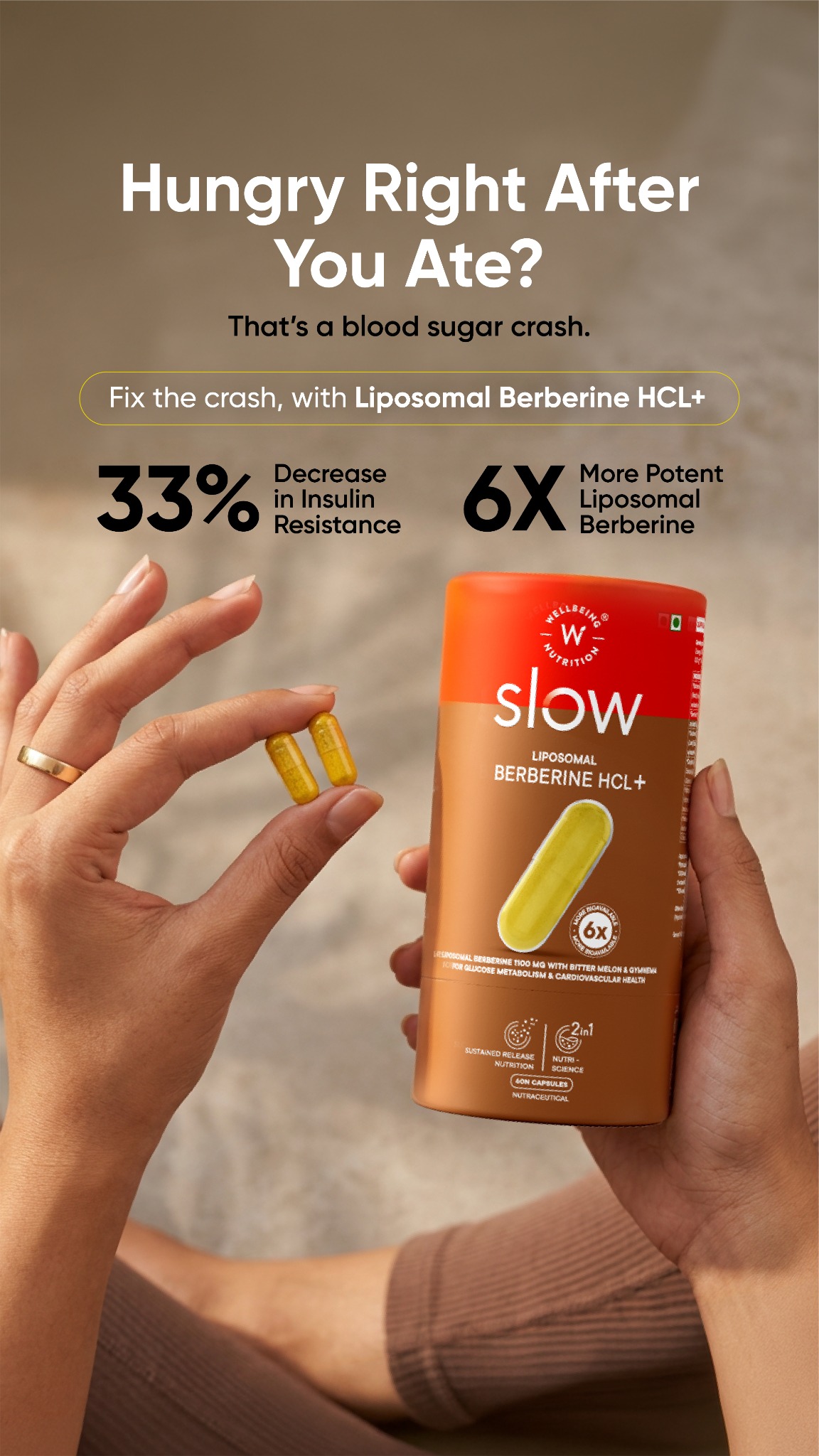 Wellbeing Nutrition Facebook ad