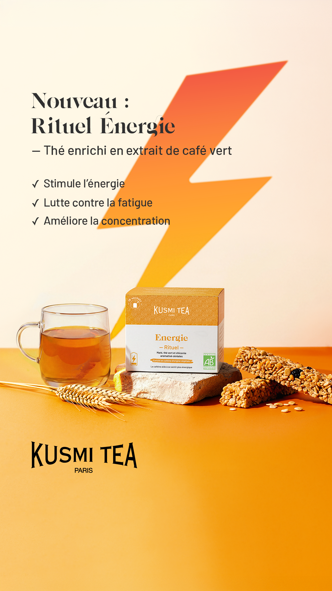 Kusmi Tea Facebook ad: Dès 9,90€