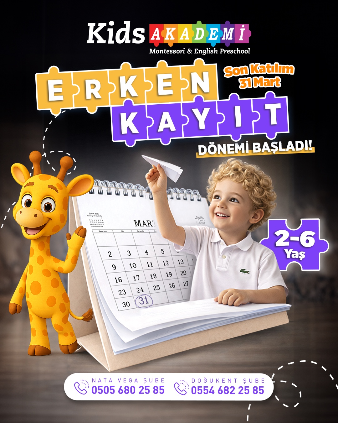 Ankara Kids Akademi Facebook ad: Erken Kayıt Dönemi Başladı!