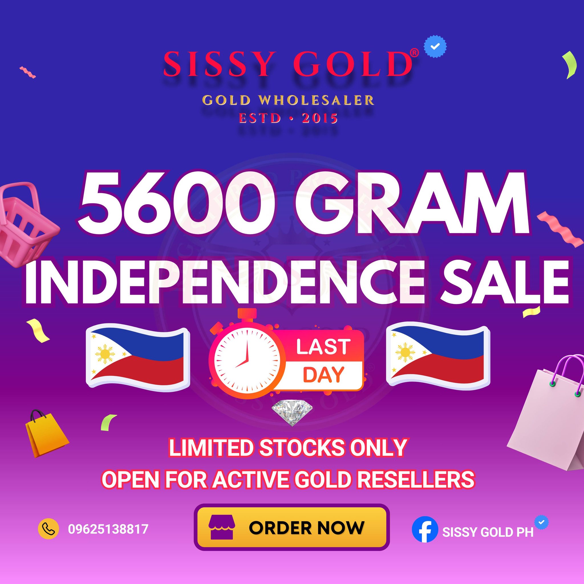 SISSY Gold PH Facebook ad