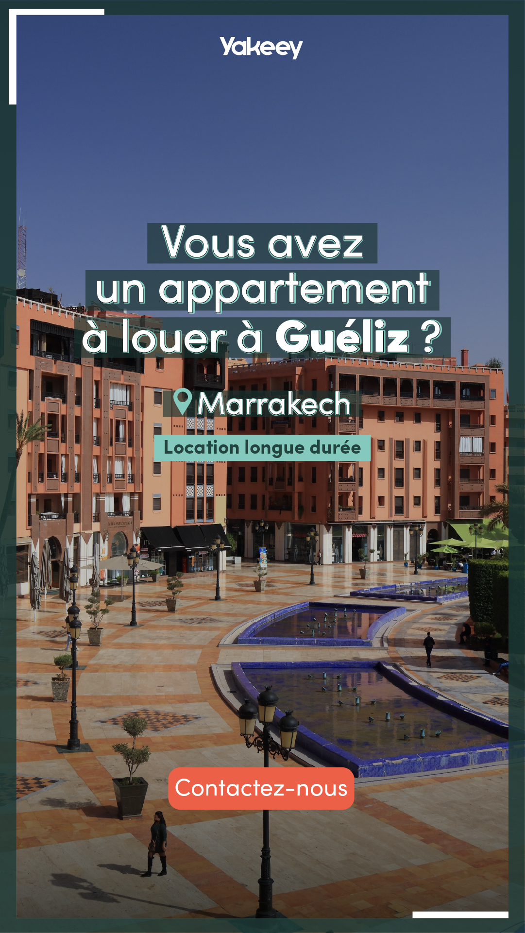 Yakeey Immobilier Facebook ad from Jul 16, 2025