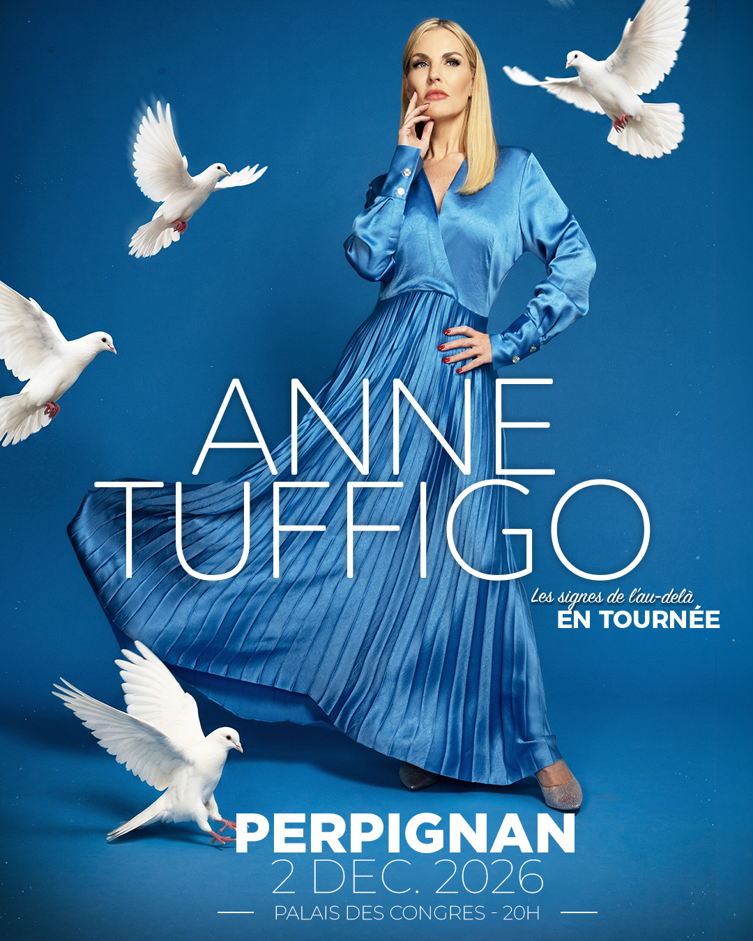 Le Bureau des Spectacles Facebook ad: Anne Tuffigo - Les Signes de l'au-delà @ AUDITORIUM…