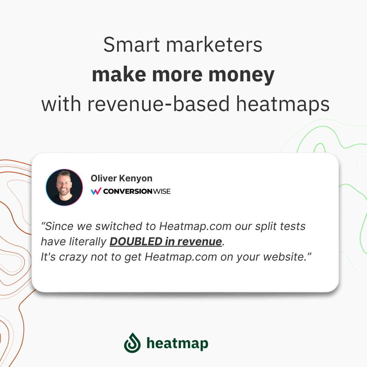 Heatmap Facebook ad