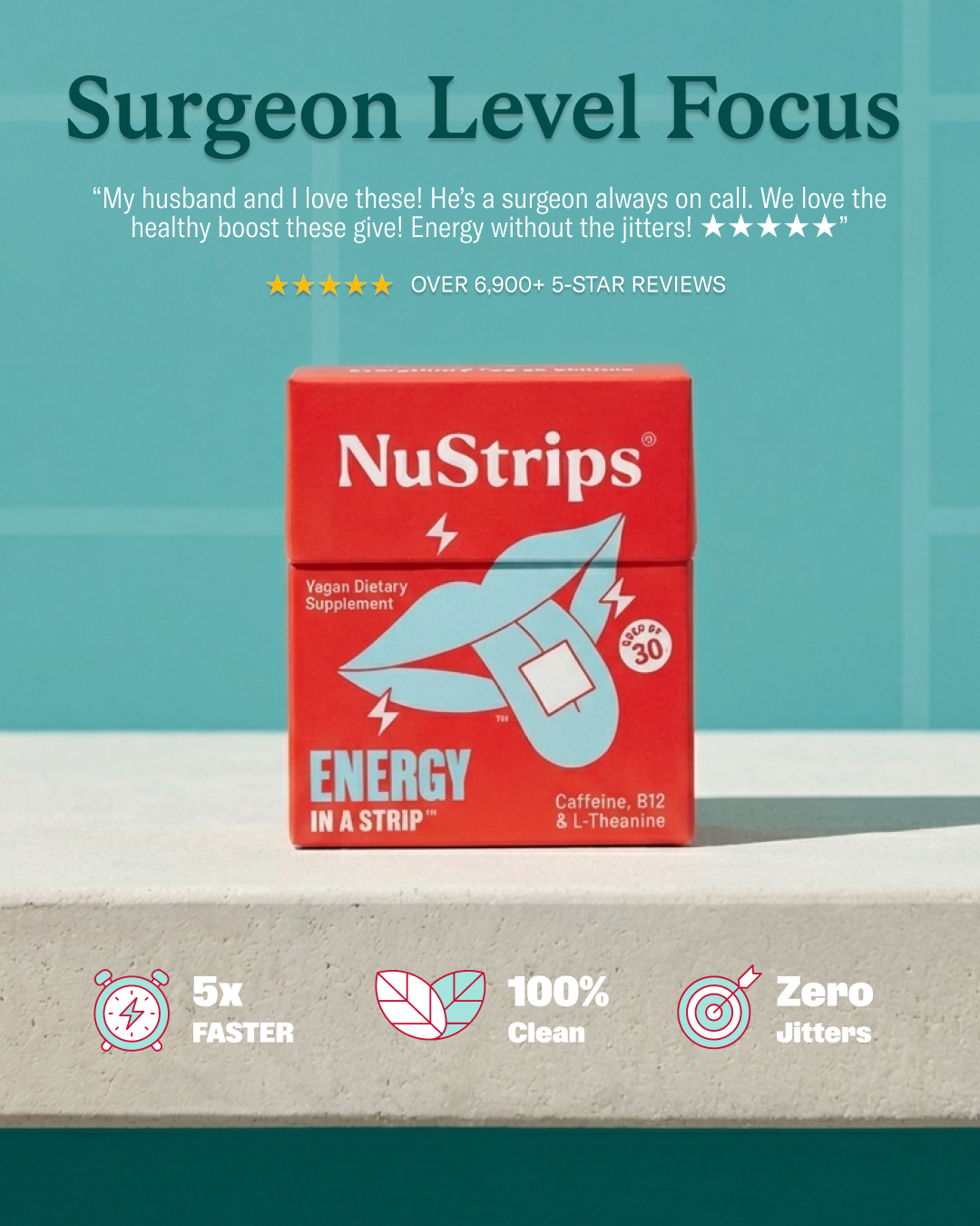 NuStrips Facebook ad